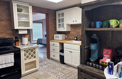 White Plains Cabin | Marvel Bullpen! Comics and Gaming! Swimming, Fishing, Trails, and Horses!