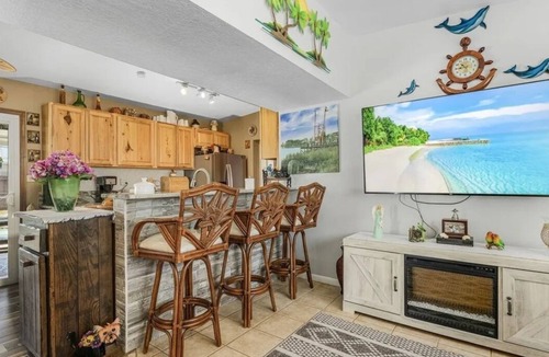 Port Charlotte House | Mid Century Modern with resort style lanai with Salt Water pool & new Jacuzzi