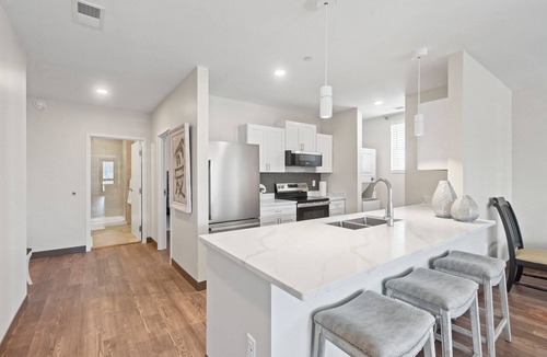 Arlington Apartment | New! 1BR 1BA Apt in Downtown Historic Arlington Depot Square, Large Balcony