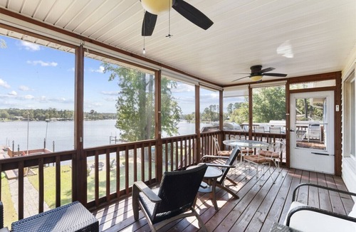 Leesville House | NEW-Lakeside Getaway w Priv Dock Lake toys & more