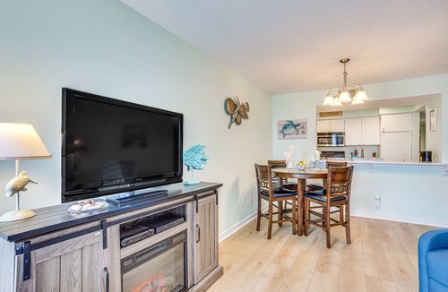 Oceanmarsh Subdivision Condo | New Screened Deck With Views To The Ocean