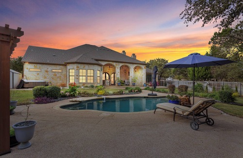China Spring Villa | Noble Prairie: Lux Estate, Pool, Spa, Garden, Venue, Chef's Kitchen, Fireplace!