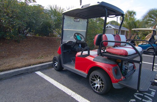 Oceanmarsh Subdivision Villa | Ocean Front + Golf Cart + Private Deck = Sea Island Magic