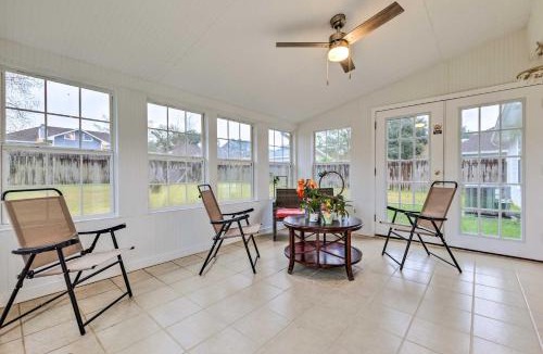 Gulf Hills House | Ocean Springs Home w/Sunroom ~ 5 Mi to Beach