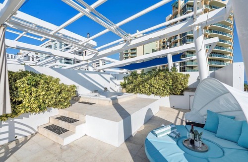 South Beach Apartment | Ocean View Penthouse Suite with Hot Tub on Ocean Drive