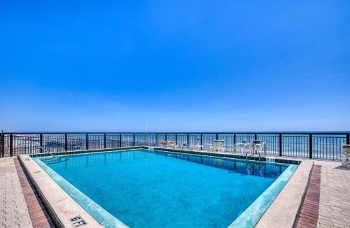 New Smyrna Beach Apartment | Ocean View with a beachfront pool at Ocean Trillium Condo ~ 102