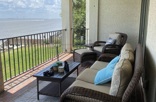 Saint Simons Island Condo | Oceanfront Condo with fantastic views! 2nd floor, 2BR, 2 Baths!