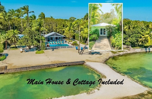 Islamorada House | Oceanfront Estate - Private Beach, Pool, & Dock