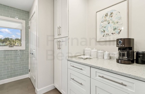 Fernandina Beach House | Oceanfront townhouse on south end of Island. Easy access to beach; vehicles permitted on beach.