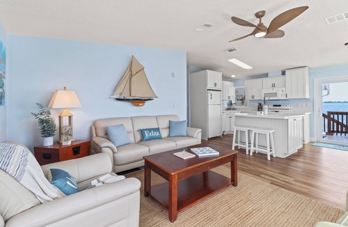 Cudjoe Key House | Oceanfront w/stunning open water views and private seawall! 30 mins to Key West!