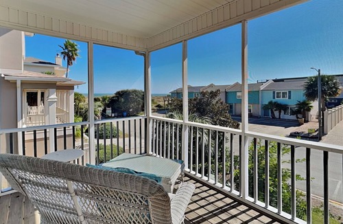 Savannah Beach House | Oceanview Cottage | Screened Porch, Steps From The Sand