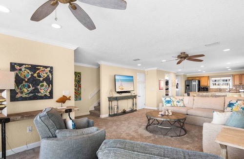Miramar Beach House | On the Beach, Big Deck, Chair Service, Steps onto the Sand