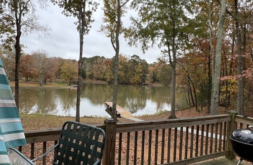 Cedar Bluff House | On Weiss Lake with pier and close to boat ramp