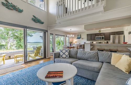 Saint Helena Island Villa | Once Upon A Tide: Cozy 3b/2b Villa on Dataw with Water Views, Golf and Wifi