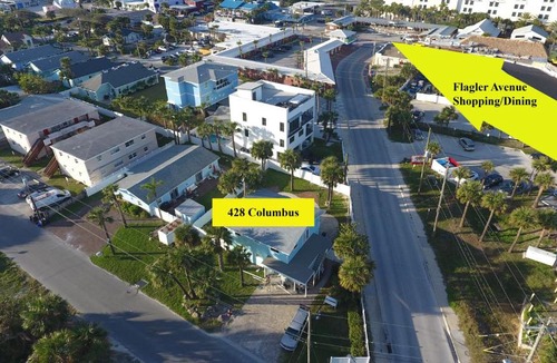 New Smyrna Beach House | One Piece ~ Duplex with Pool ~ 2 Minutes from Beach Flagler Avenue