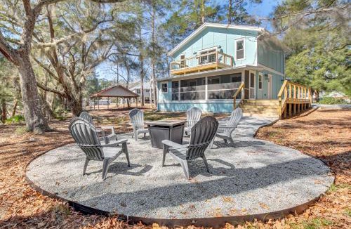 Yemassee House | Outdoor Oasis + Tidal Creek Views: Yemassee Escape