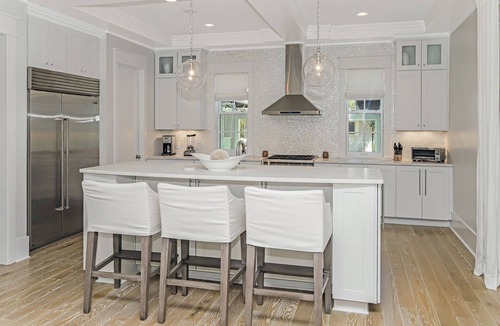 Watercolor House | Overlooking Camp WaterColor + Outdoor Fireplace- 244 Spartina Circle