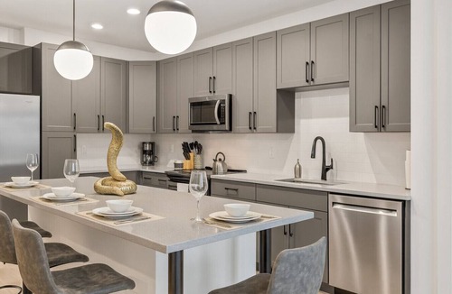 Five Points South Apartment | Parkside Chic 2BR Near Regions Field + Park