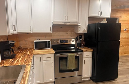 Ramer Cabin | Peaceful 2BR cabin between Montgomery & Troy, AL with trails and stocked pond