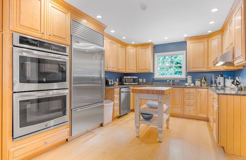 Oceanside House | Peek of Blue – 2nd Row Sea Pines Home, Pool & Spa, Sleeps 17, 800 Ft to Beach