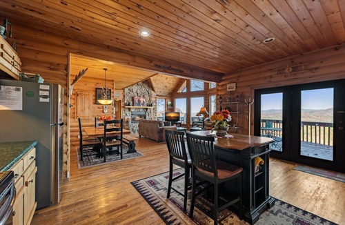 My Mountain Cabin | Plane View - Mountain View | Pet Friendly | Hot Tub | Pool Table | Screened Porch