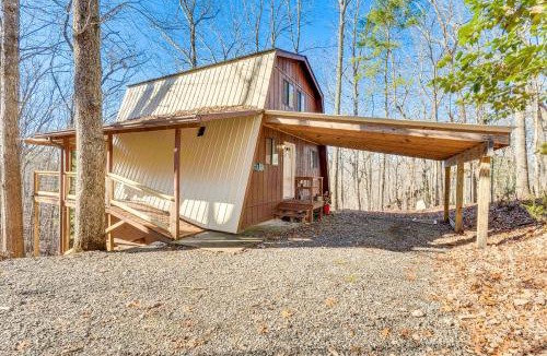 Murphy House | Private Deck & Fire Pit: Secluded Cabin in Murphy