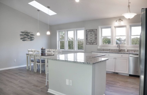 Garden City House | Private Murrells Inlet Waterfront 4 Bedroom 4 Bath Home on Marsh with Fire Pit