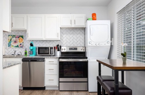 Five Points South Condo | Quiet Corner | Vulcan’s Hideout C2 | King Bed