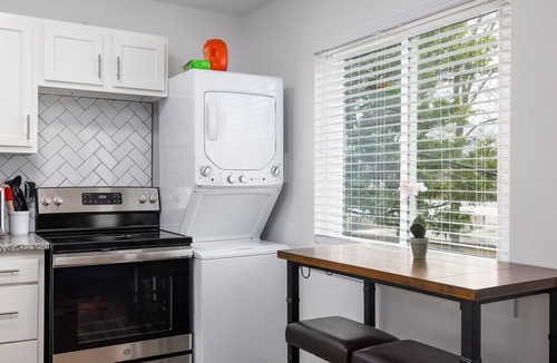 Five Points South Condo | Quiet Corner | Vulcan’s Hideout C2 | King Bed