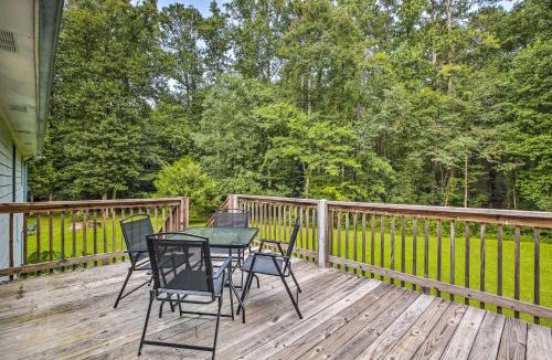 Acworth House | Quiet Home w/Fire Pit - 1 Mi to Downtown Acworth!