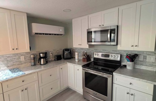 Salem House | Relax at Dark Island Gulf Retreat in this 4-bedroom house in Perry FL