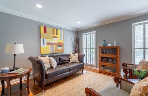 Dunwoody House | Relaxing Open-Air Home with Sunroom & Forest Views