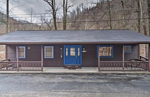 Leadsville House | Riverfront Elkins Home w/Fireplace & Deck!