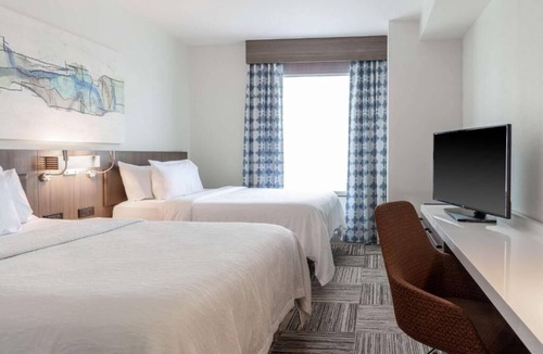 North Little Rock Hotel | Riverwalk Basecamp: Indoor Heated Pool, Minutes to Big Dam Bridge.