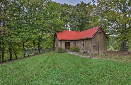 Burlington House | Rustic Cabin in the Woods: 2-Acre Fishing Pond!