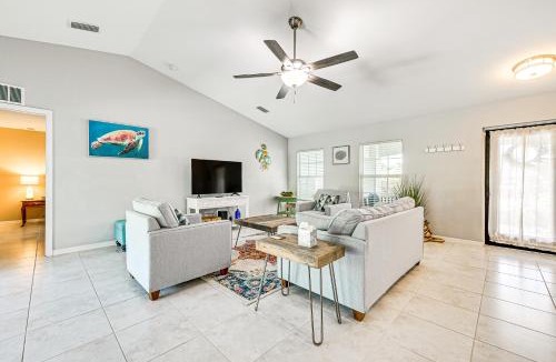 North Port House | Saltwater Pool & Game Room: Gulf Coast Retreat