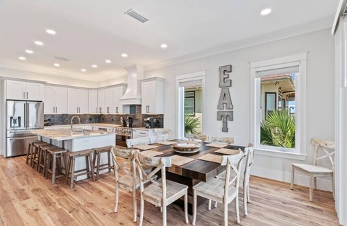 Navarre Beach House | "Salty Sue" Luxury Waterfront Home, Pool, Boat Dock, Game Room