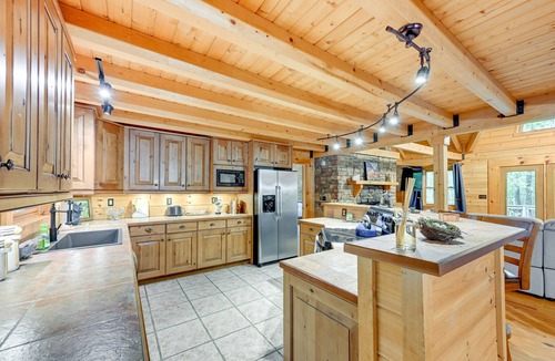 Sapphire Cabin | Scenic Blue Ridge Cabin Rental w/Resort Amenities