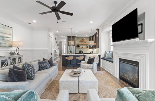 WaterSound West Beach House | "Seaglass" Watersound home with Golf Cart, Pool, and Private Beach