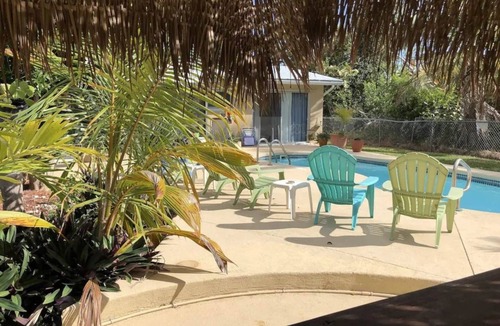 Port Pine Heights House | Secluded Hideaway with private pool and canal