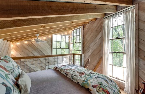 Flintstone Cabin | Secluded Tree House in the Forest near the Appalachian Mountains, Georgia