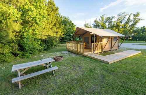 Onalaska RV Rental | Settle Into a Cozy Lakeside Glamping Escape