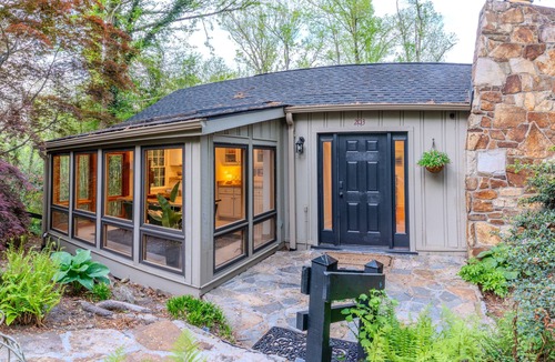 Laurel Park Cottage | Skylight Cottage is your private mountain sanctuary in Laurel Park, NC