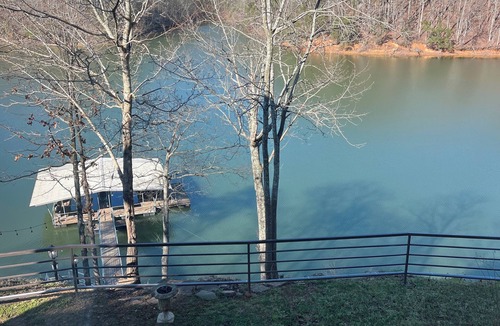 Bremen House | Smith Lake 5 bedroom modernized home with 2 slip boat dock.