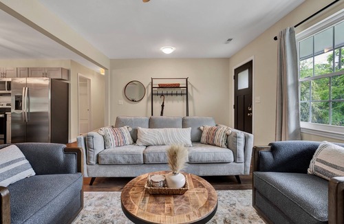 Collegedale House | Southern Stay. Comfortable 3-bed, 2-bath renovated home with new furnishings.