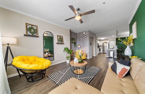 Westchase Apartment | Spacious 3BR 2BA w Pool Gym Near Airport 4