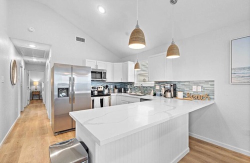 Surfside Beach House | Spacious Home with Deck, Steps to the Beach