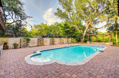 Temple Terrace House | Spacious Tampa Vacation Rental w/Pool & Dock