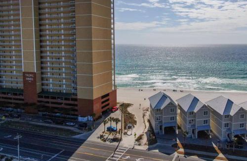 West Panama City Beach Apartment | Steps to the Beach, Sleeps 6, Pool, Pickleball, 2 Balconies, Pier Park & 30A