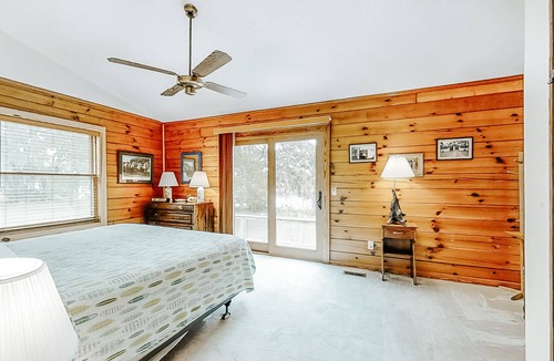 Ridgeland Cabin | Stunning and remote riverfront home with private dock & gas grill